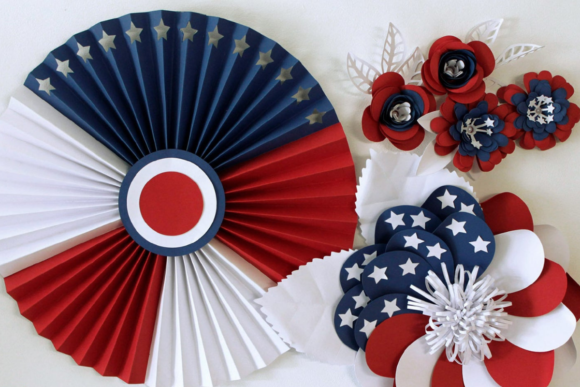 3D 4th of July Paper Flowers: A Creative Way to Celebrate Independence Day