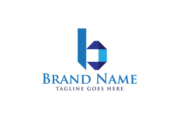 3D B Letter Logo: A Modern Design Statement for Business and Creativity