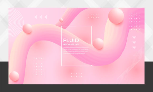 3d Flow Shape Fluid Wave Background: A Dynamic Visual Experience