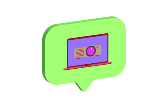 3D Icon Laptop Projector: A New Dimension in Digital Presentation