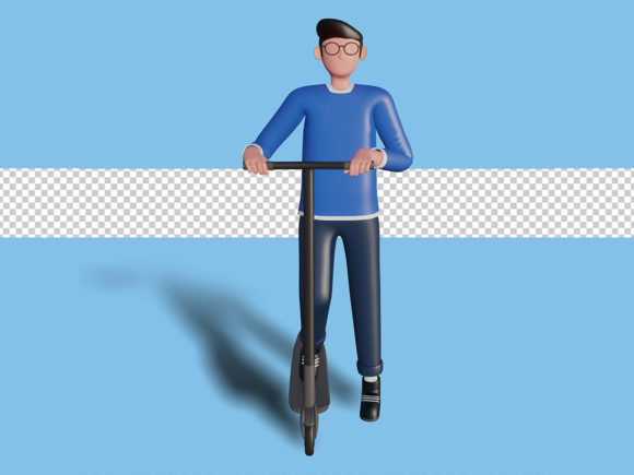 3d Illustration of a Character Riding: A Powerful Tool for Visual Storytelling and Workflow Integration