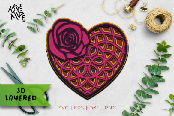 3D Layered Love Mandala: A Transformative Tool for Emotional Healing and Connection