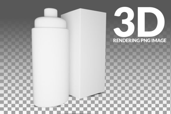 3d Rendering Bottle Model for Mockup: A Versatile Tool for Design and Marketing