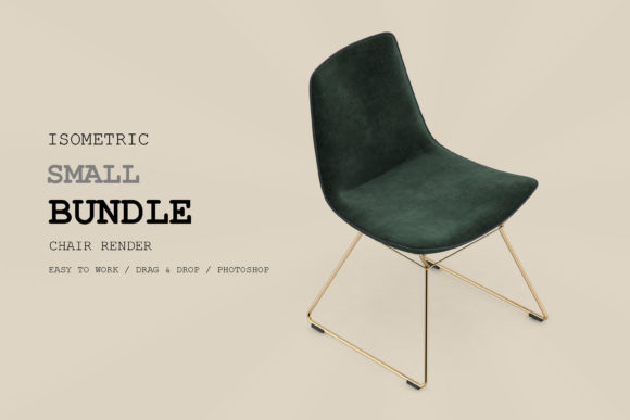 Exploring the Versatility of Isometric Chair 3D Render Pack 126 in Modern Design