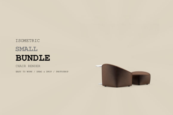 Isometric Armchair 3D Rendering Pac 143: Precision Visualization for Modern Design Workflows