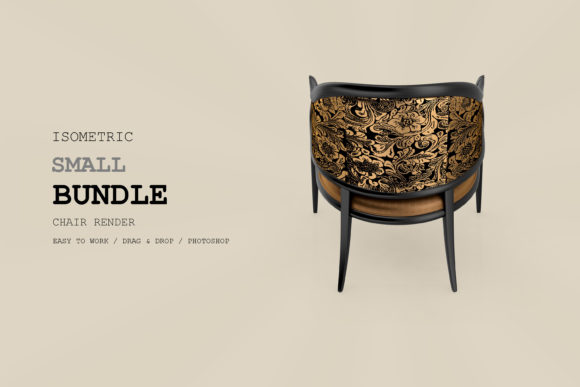 Isometric Armchair 3D Rendering Pack 21: A Creative Tool for Modern Designers