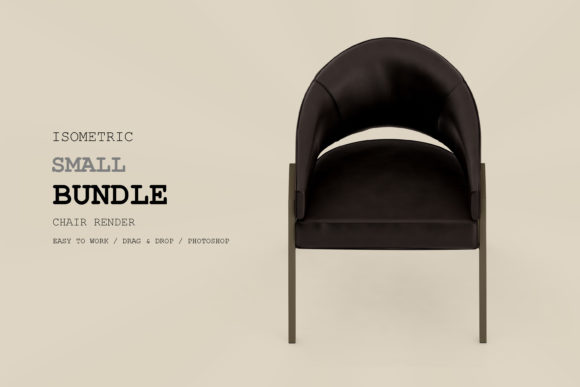 Isometric Armchair 3D Rendering Pack 93: A Versatile Tool for Creative and Professional Use