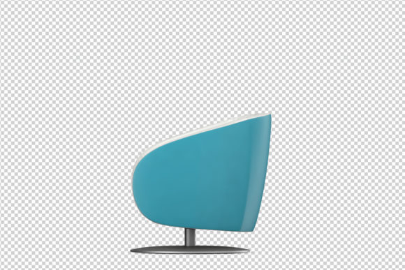 Isometric Armchair Isolated 3D Render: A Modern Design Tool for Creativity and Communication