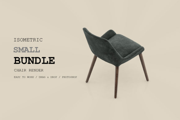 Isometric Chair 3D Render Pack 117: A Practical Tool for Visual Storytelling