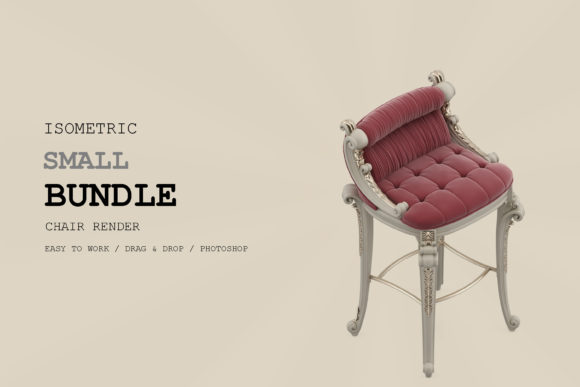 Isometric Chair 3D Render Pack 118: A Practical Resource for Visual Storytelling