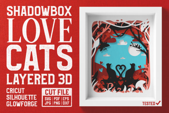 Love Cats 3D Shadow Box: A Unique Creative Tool for Enthusiasts and Professionals